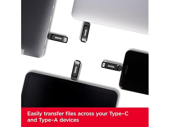 SanDisk Ultra Dual Drive Go 256GB USB-C/USB-A