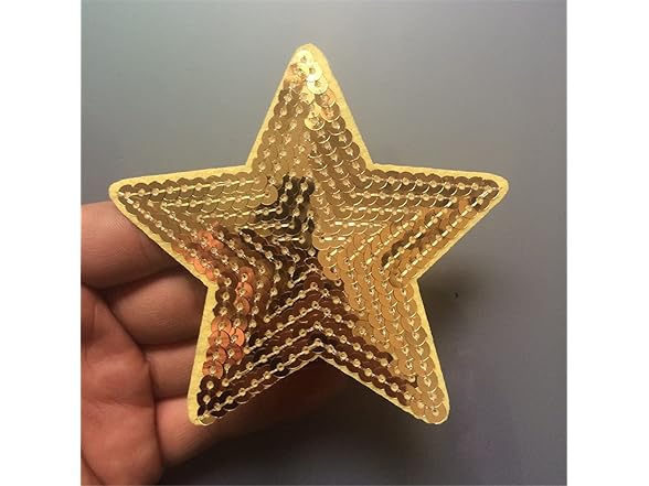Ximkee Pack of 10 Shiny Heart Sequins