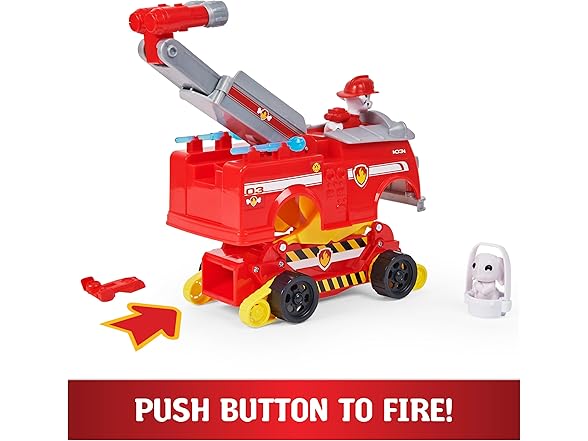 Paw Patrol, Marshall Rise and Rescue Toy Car