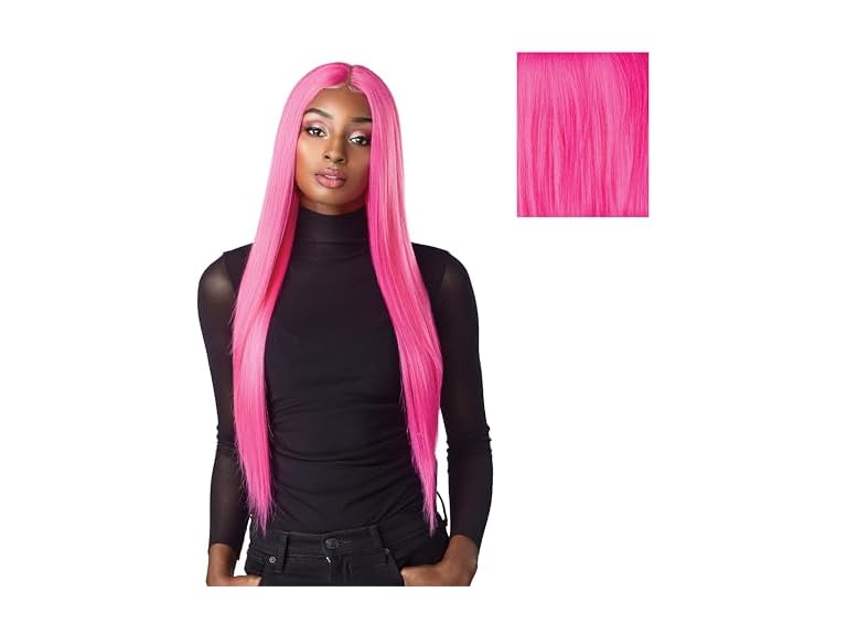 Sensationnel Shear Muse Lachan Neon Pink 26 in