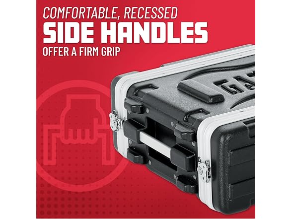 Gator Cases Lightweight Molded 3U Rack