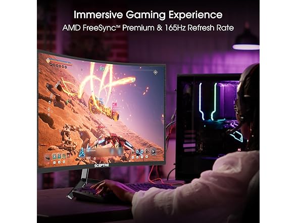 Sceptre 24" FHD Curved Monitor | C248B-FWT168