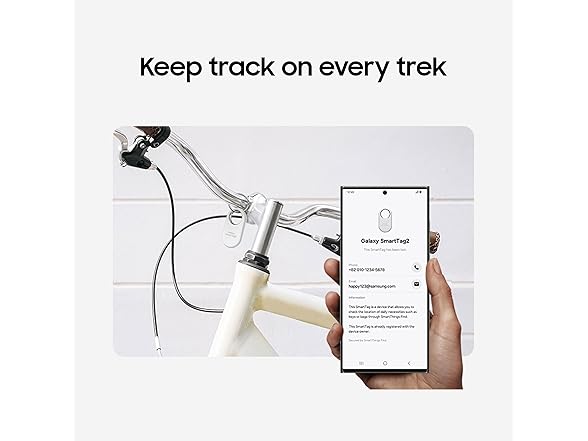 Samsung Galaxy SmartTag2, Bluetooth Tracker, Locator Trackin (Open Box)