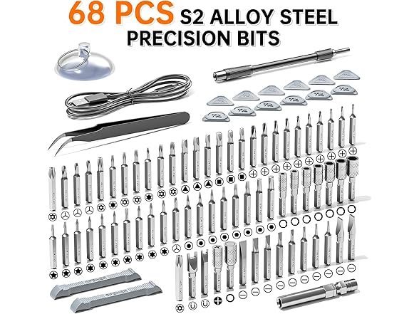 88-IN-1 Mini Electric Screwdriver Set - Gallery 2