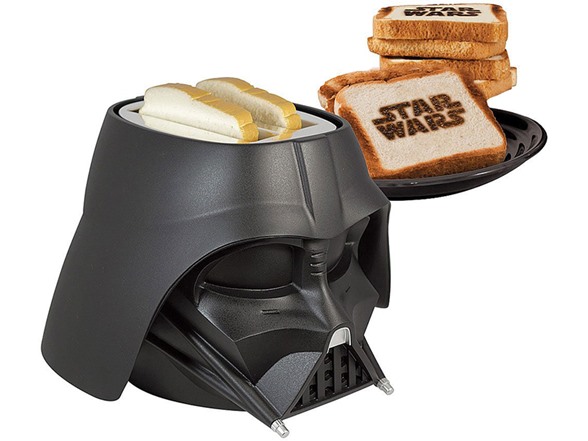 Pangea Brands Darth Vader Toaster - Black