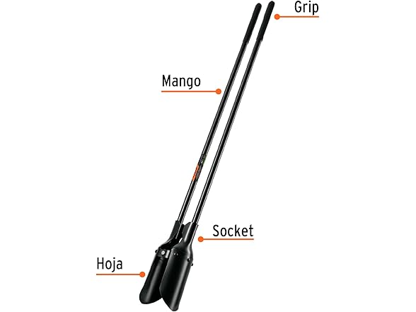 TRUPER CA-38M 47" Steel Handles Hercule - Gallery 2