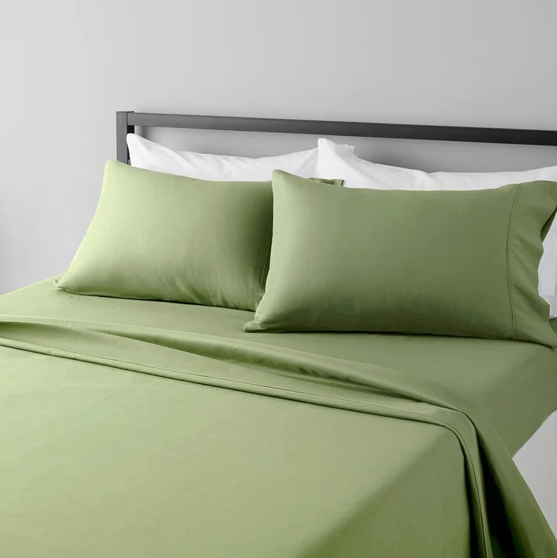 Milano 100% Cotton 4 Piece Sheet Set - Gallery 15