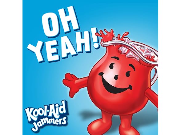 40CT Kool-Aid Jammers Tropical Punch Artifici