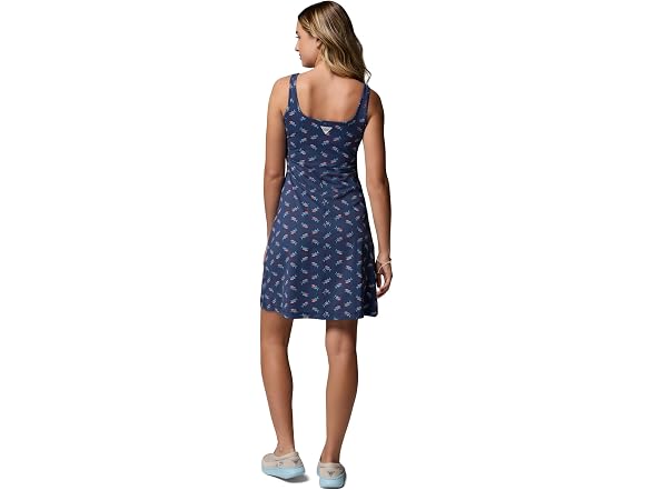 Columbia Women Pfg Dress Nocturnal Bluefin Pride