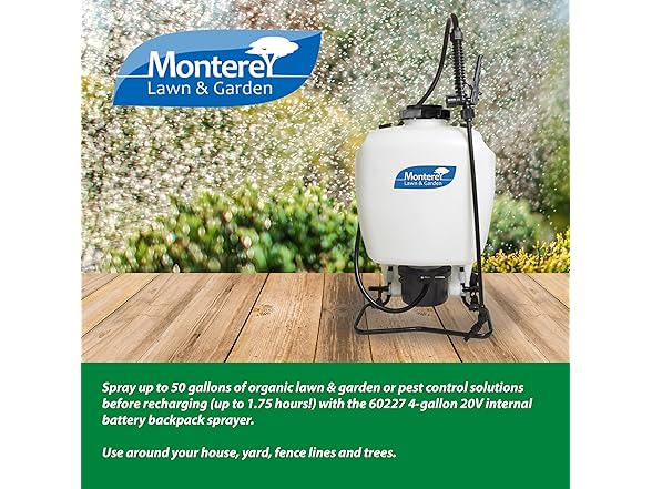 Monterey Backpack Sprayer 4gal