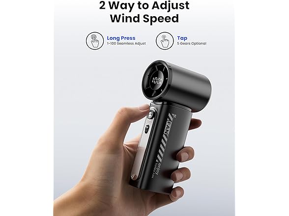 Koonie 19000 RPM High Speed Handheld Fan