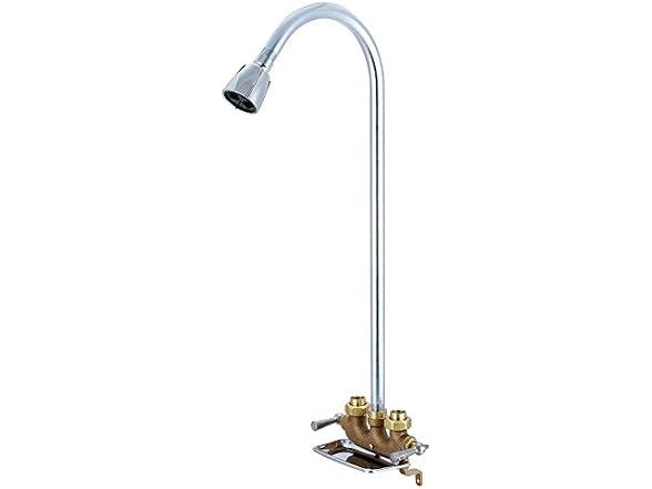 Central Brass 0477 Two Handle Utility Shower Comme