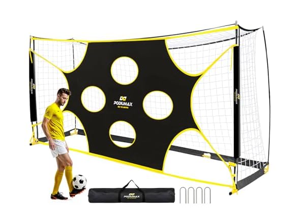 PodiuMax 16X7 FT Soccer Goal Target Net