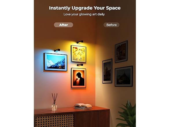 3 Pack Picture Lights for Wall