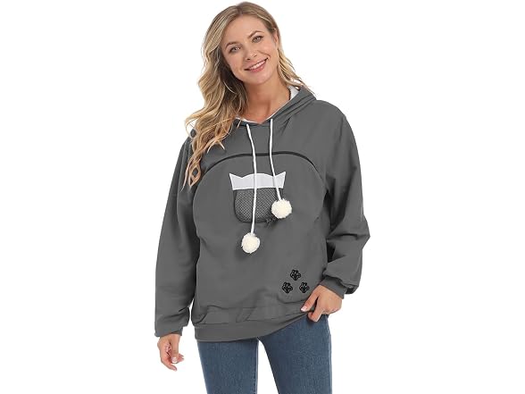 Women Pet Carrier Sweatshirt