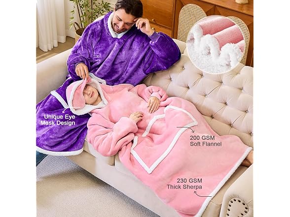 IFNOW Oversized Wearable Blanket Hoodie