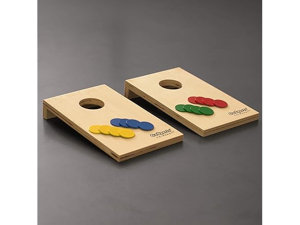 GoSports Coinshot Mini Tabletop Cornhole Game Set