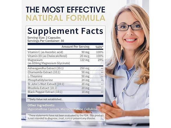Cortisol Supplements for Women and Men