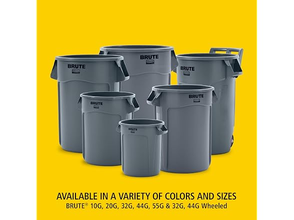 32G Blue Recycling Vented Trash Container