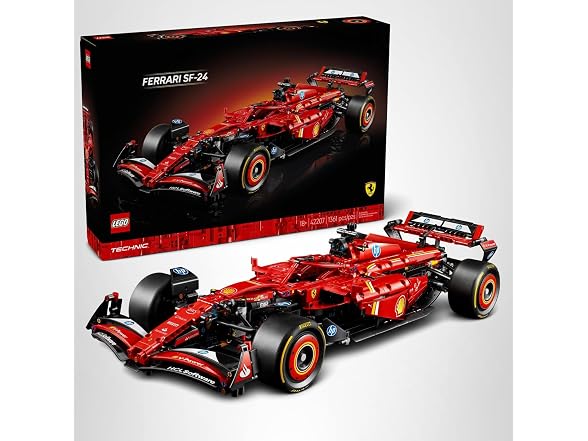 LEGO Technic Ferrari SF-24 F1 Model Car Kit