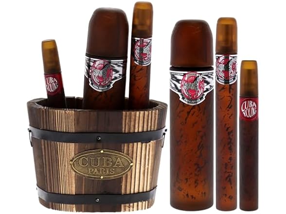 Cuba Jungle Zebra for Women - 3 Pc Gift Set 