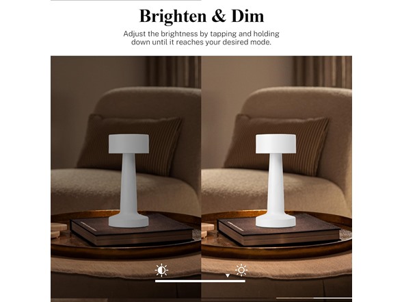 Bell+Howell Chelsea Cordless Table Lamp