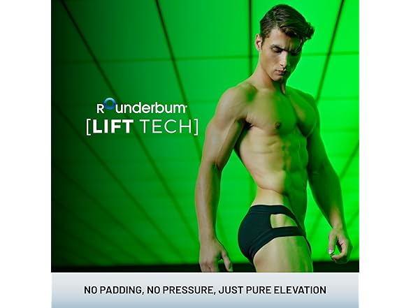 Rounderbum Men Lift Tech Boxer Brie