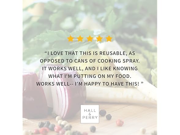 Hall and Perry Oil Sprayer Gourmet Olive 