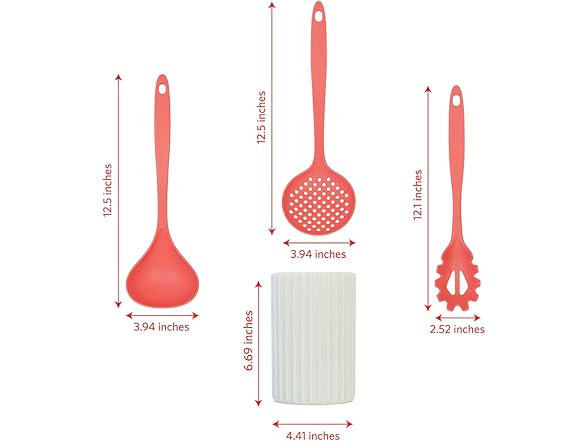 Glad Kitchen Utensils Set, 8pcs - Nonsti