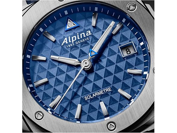 Alpina Solar Powered Solarmeter - Light Blue