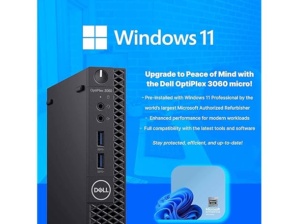 Dell OptiPlex 3060 Mini Desktop 16GB 500GB