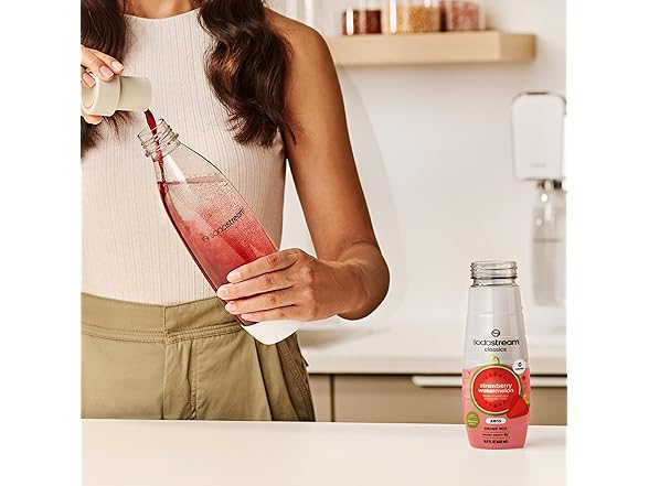 SodaStream 1024267011 Pack of 4 Zero Strawberry Watermelon