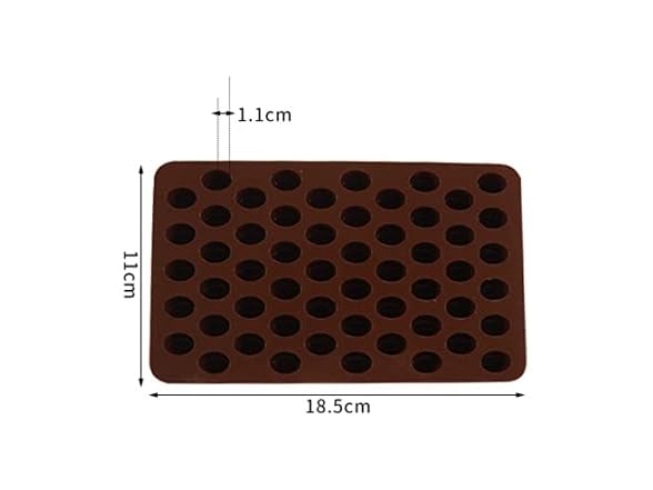 WOIWO 1 PC Mini Coffee Bean Silicone Mold