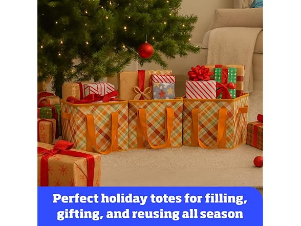 DURASACK All-Purpose Collapsible Tote 3 Pack