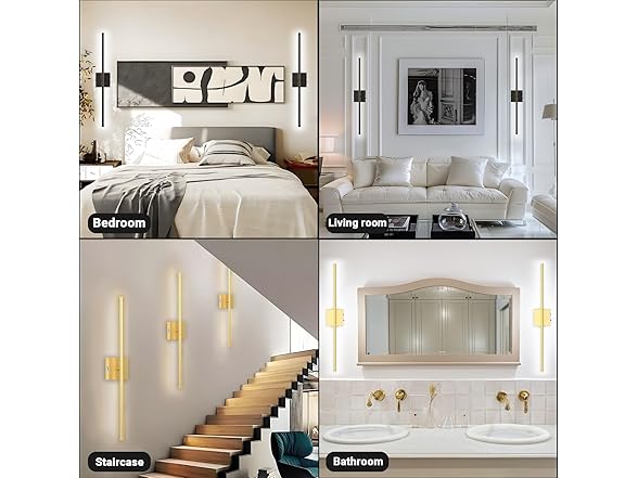 Cuguords Battery Operated Wall Sconce