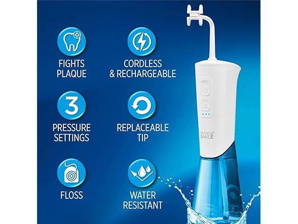 Ontel Miracle Smile Water Flosser