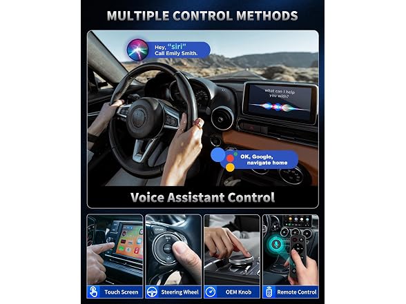 COTOWE Wireless CarPlay Remote Wi-Fi 6