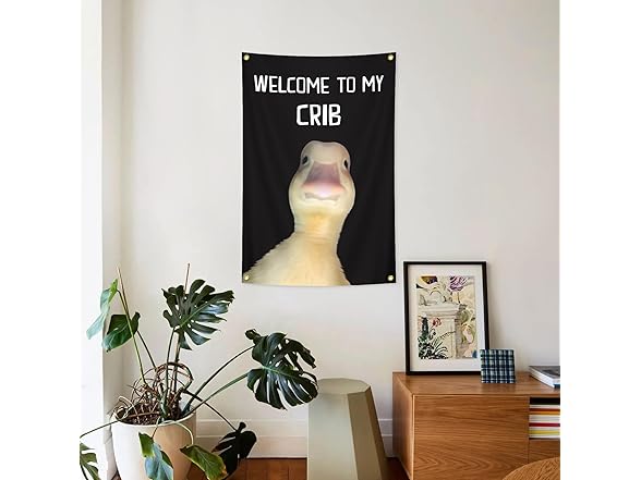 Generic Fun Poster Welcome to My Crib