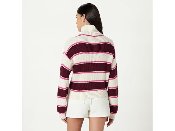 The Drop Women Russel Half Zip Sweater