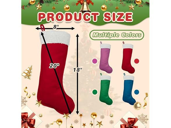 LinaGarten Stocking Decor Xmas Tree
