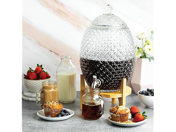 2.5 Gal Drink Dispenser w/ Stand