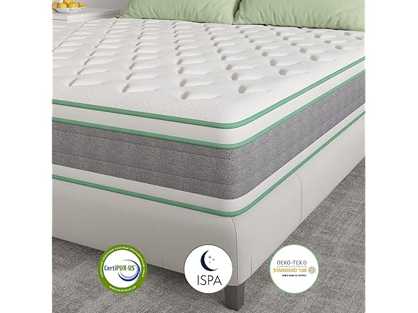 Novilla King 10" Hybrid Mattress