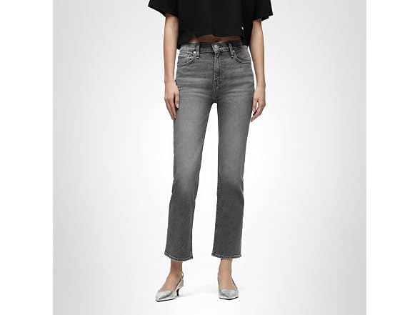 HUDSON Women's (26)  Remi High-Rise Straight Leg Ankle Jean