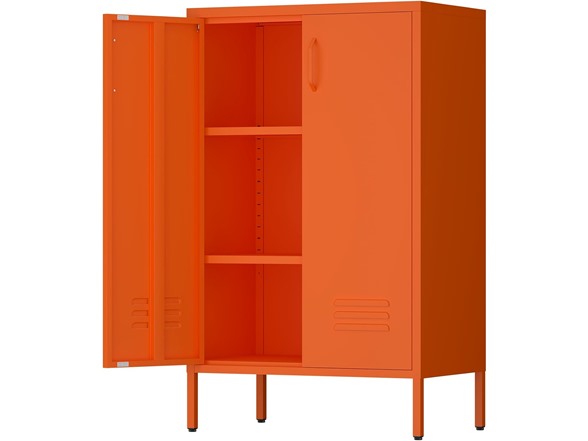 Bright Orange Cabinet