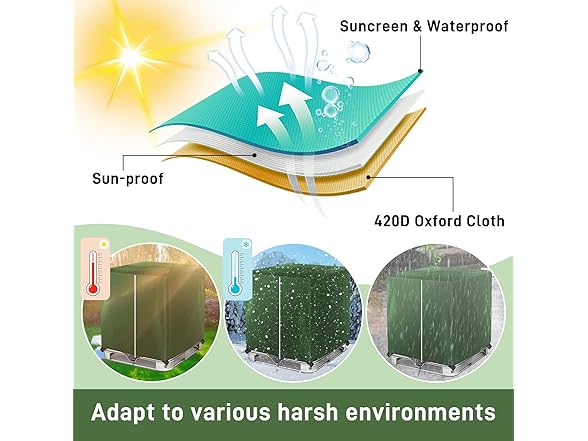 Green Zipper IBC Tote Cover, 275 Gallon
