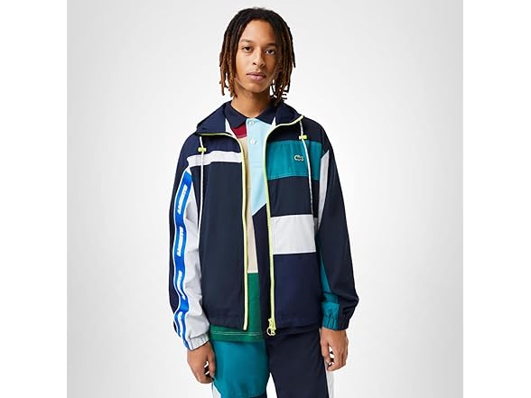 Lacoste Unisex Holiday Patchwork Jacket (S)