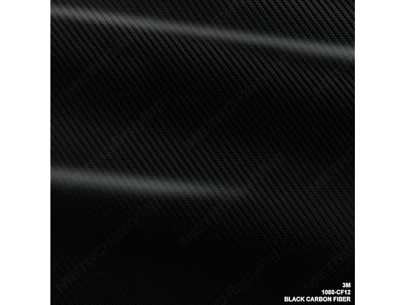 3M 1080 CF12 BLACK CARBON FIBER 5ft x 1ft (5 Film