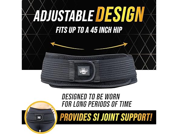 SOLAWELL Sola Well - Sacroiliac Belt