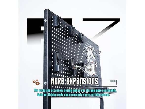 3-Tier Fishing Rod Storage Rack