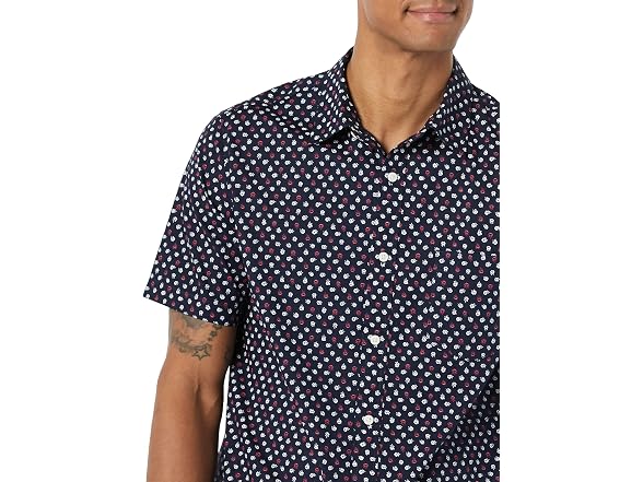 Amazon Essentials Men Short-sleeve Stretch Shirt